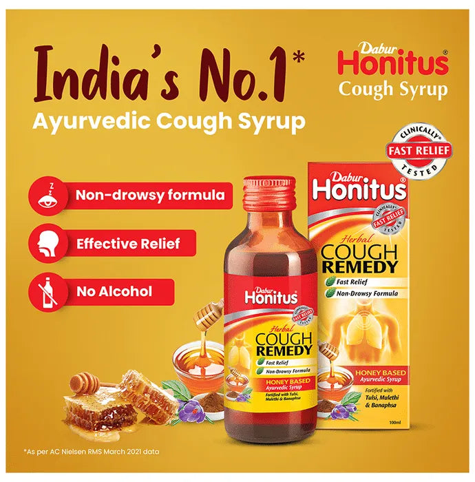 Dabur Honitus Honey Based Ayurvedic Syrup