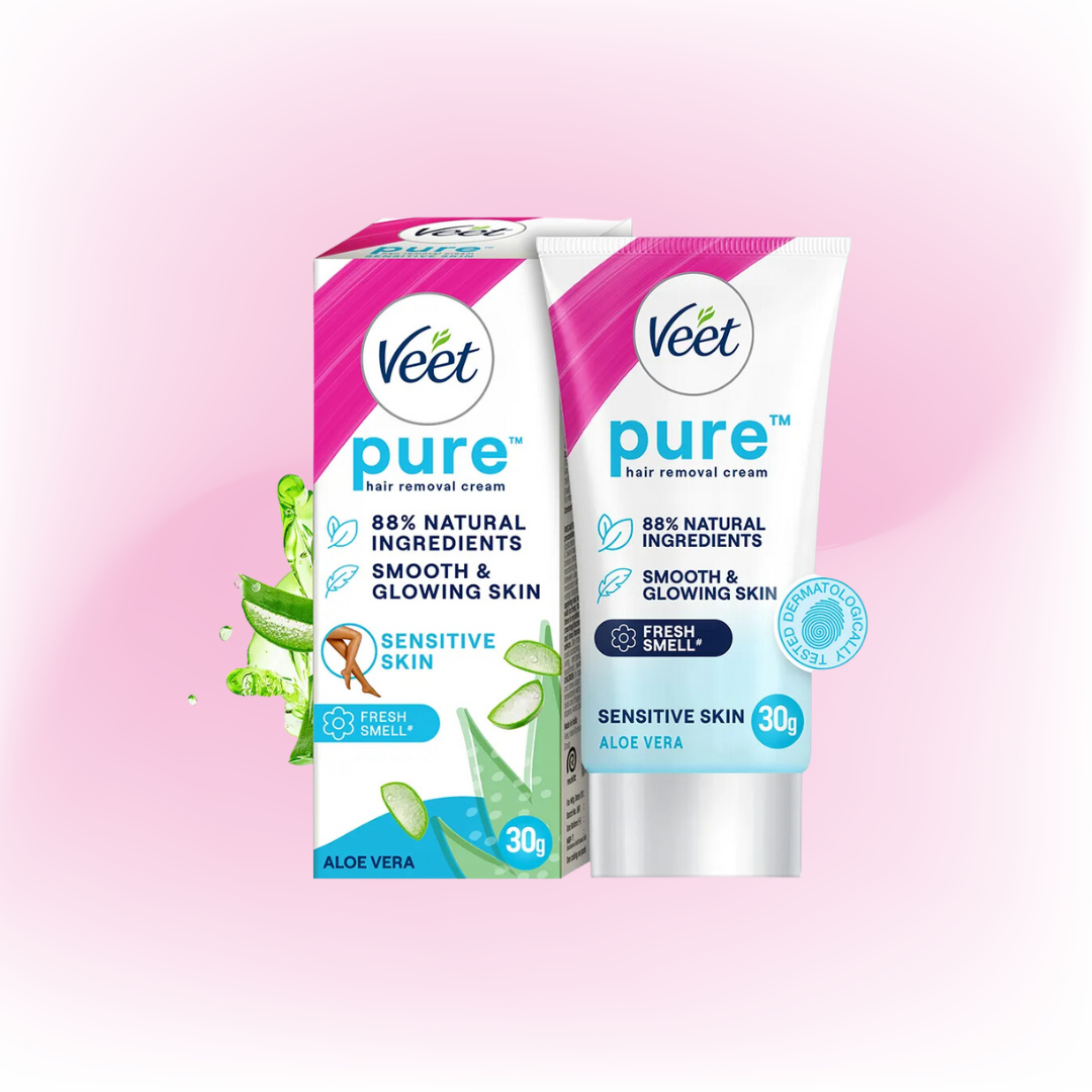 Veet Pure Hair Removal Cream Sensitive Skin